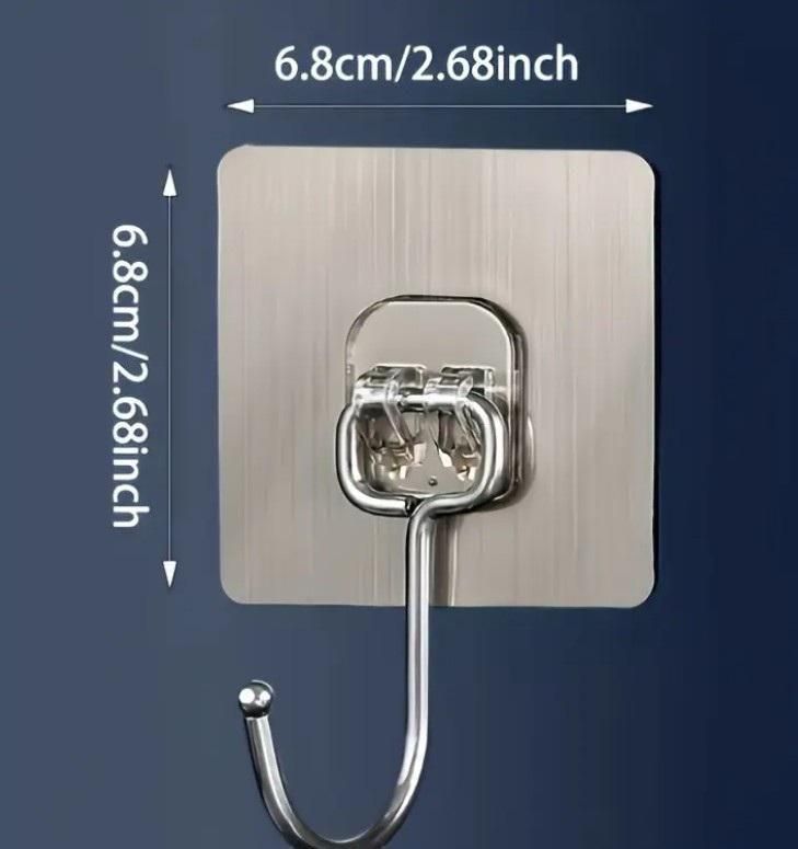 Golden Wall Hooks – Strong Self Adhesive Hooks