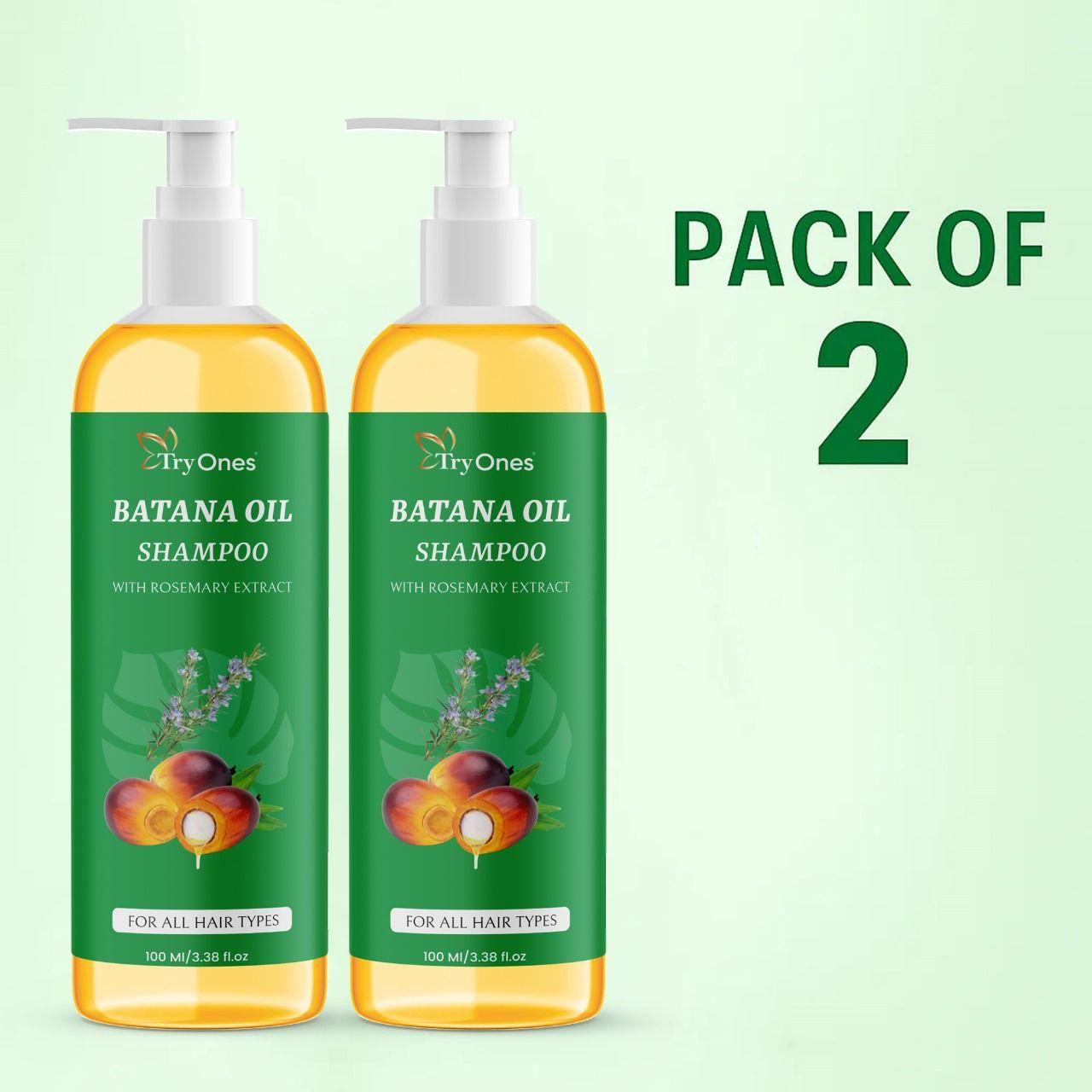 Rosemary & Batana Oil Shampoo – Hair Growth & Anti Hair Fall